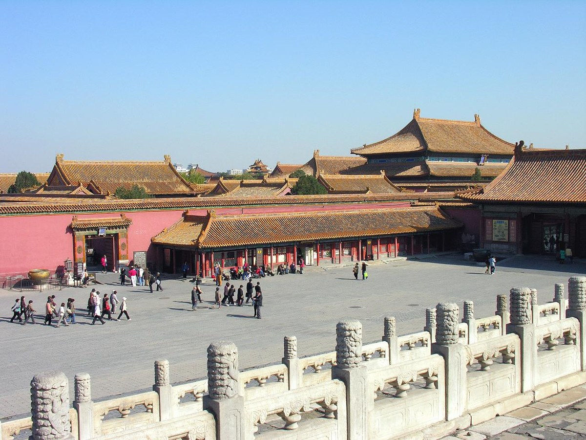 Courtyard of the Palace Museum, Beijing
