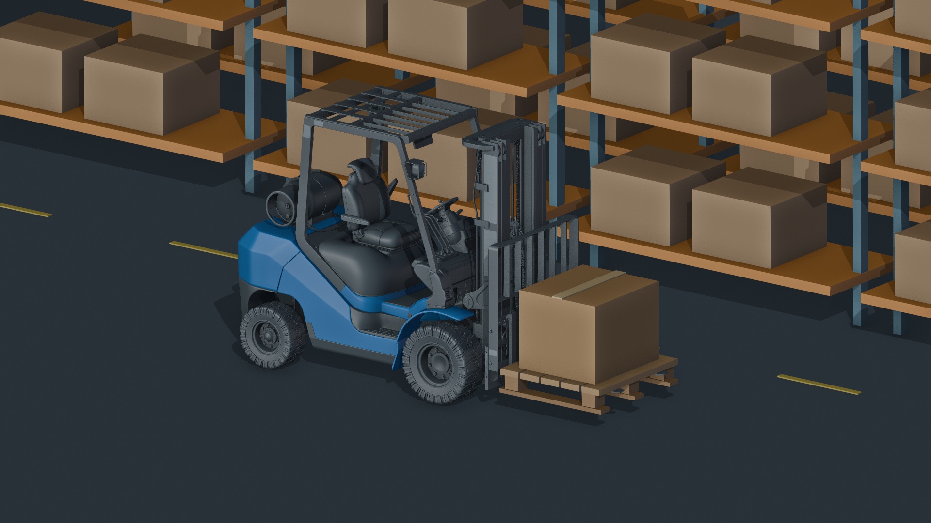 How Does a Forklift Work? | 3D Breakdown of Hydraulics, Steering & Balance