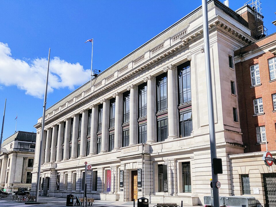 Science Museum, London; institutional exterior, not the specific artifact