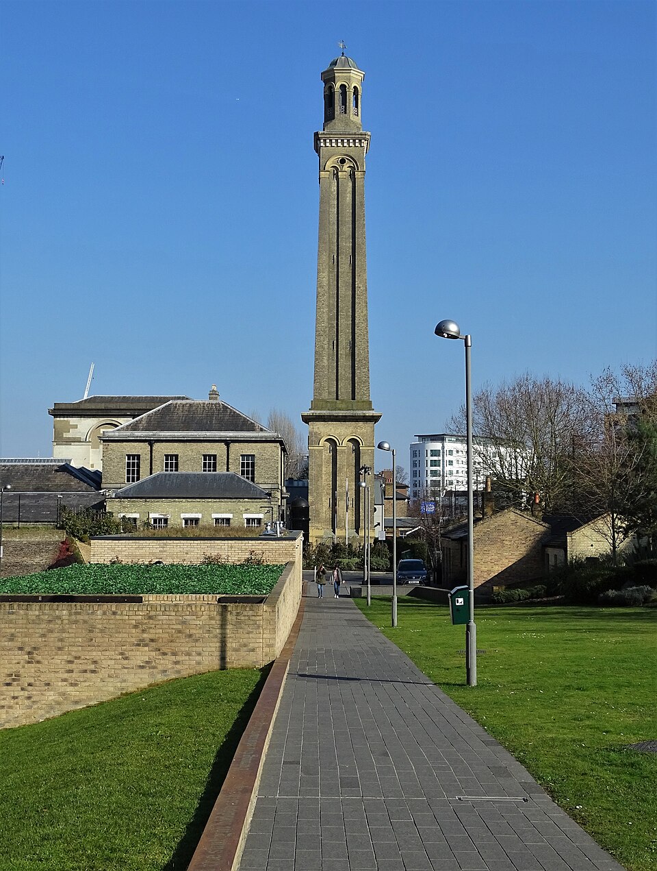 London Museum of Water & Steam; historic standpipe tower