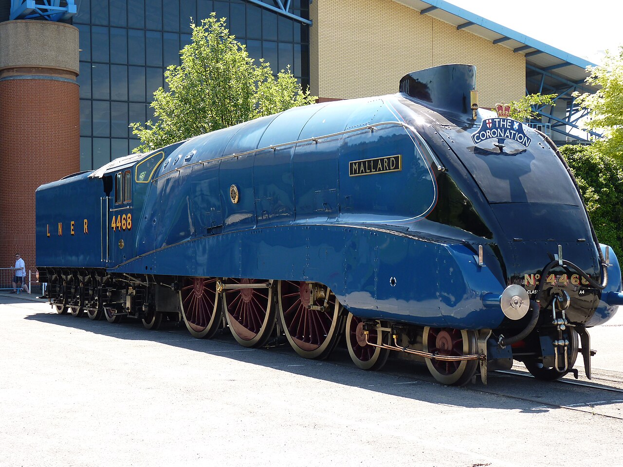Mallard locomotive
