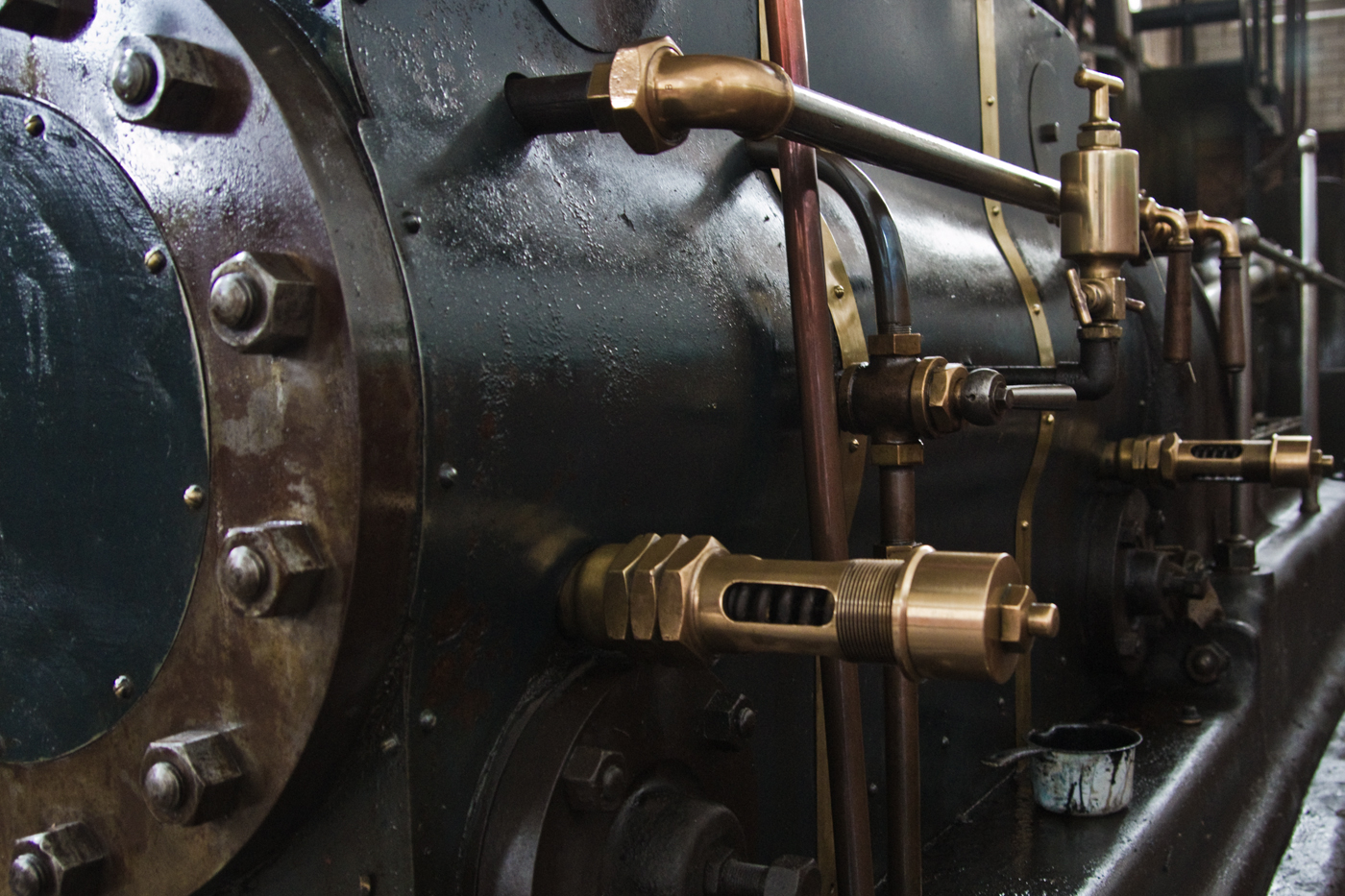 Pollit & Wigzell compound engine at Coldharbour Mill