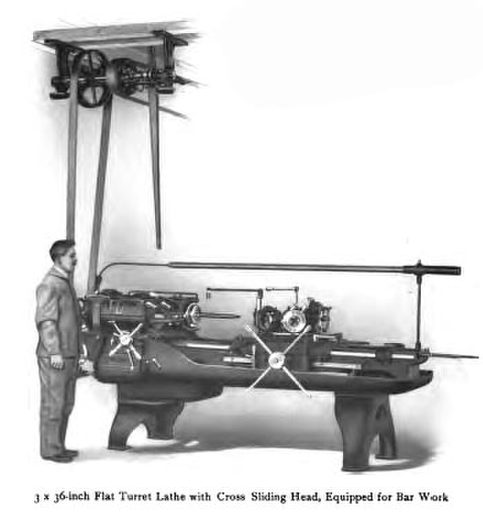 Turret lathe