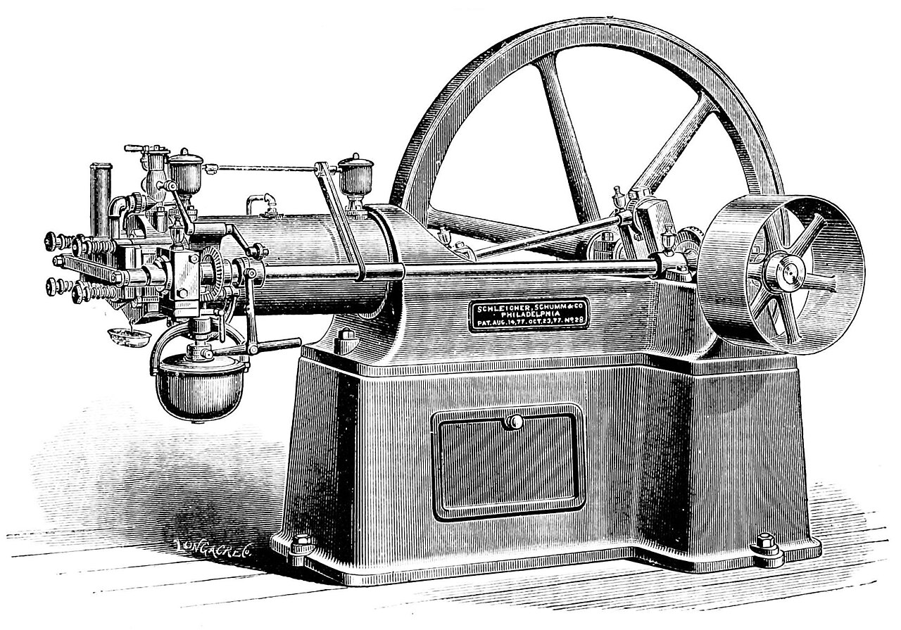 Otto four-stroke engine