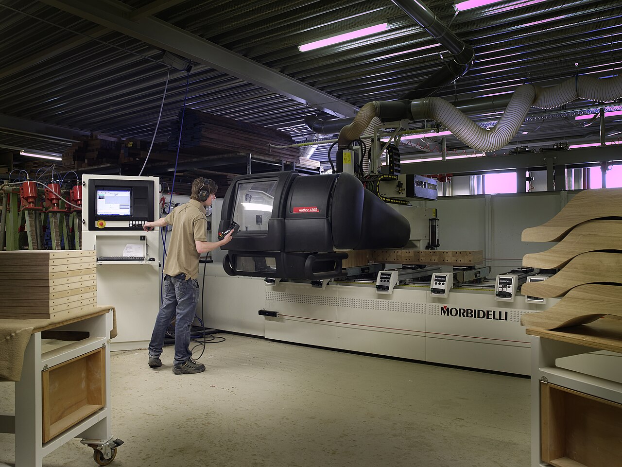 Numerically controlled machine tool