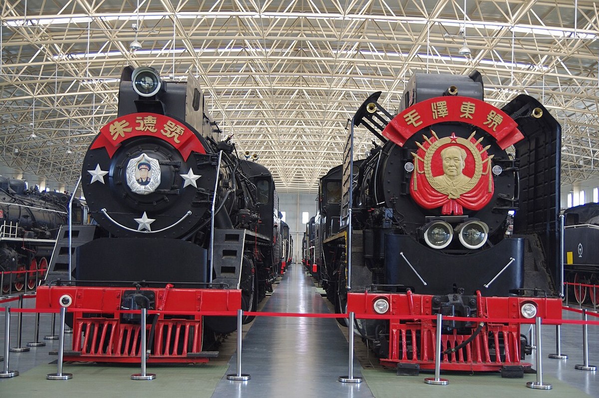 China Railways JF steam locomotive