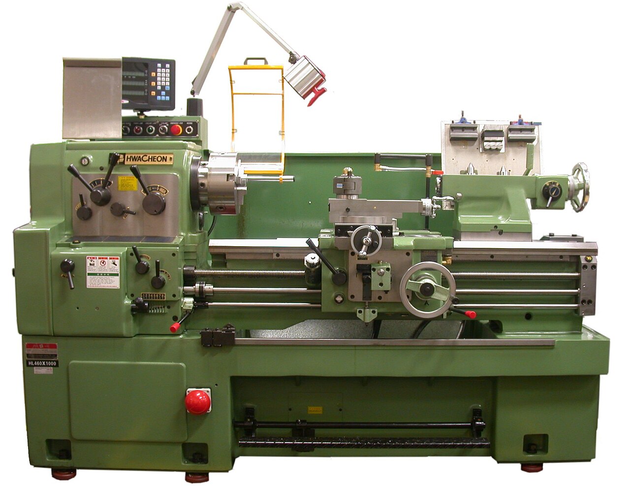 Metalworking lathe
